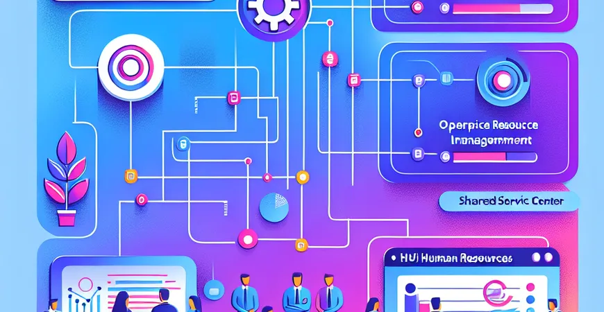 人事管理软件运营如何做资源整合？搭建 “共享服务中心”